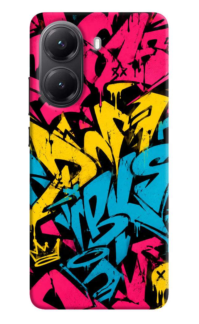 Graffiti Vibe Poco X7 Pro 5G Hard Case Back Cover by Casekaro
