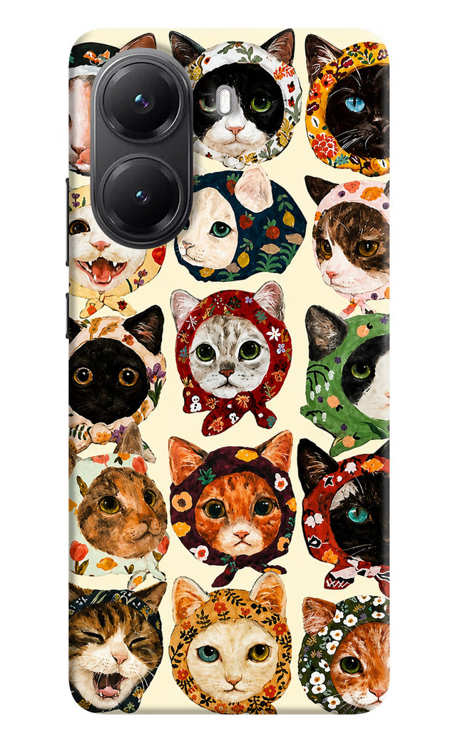 Cool Cat Poco X7 Pro 5G Hard Case Back Cover by Casekaro