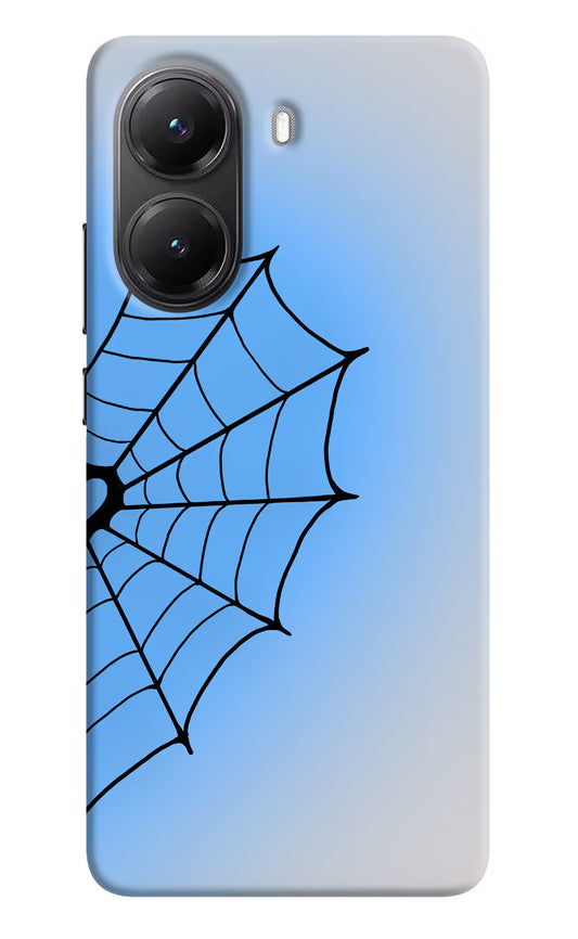 Blue Web Poco X7 Pro 5G Hard Case Back Cover by Casekaro
