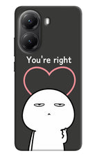 You're Right Poco X7 Pro 5G Hard Case Back Cover by Casekaro
