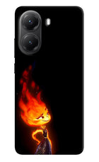 Ember Flame Poco X7 Pro 5G Hard Case Back Cover by Casekaro
