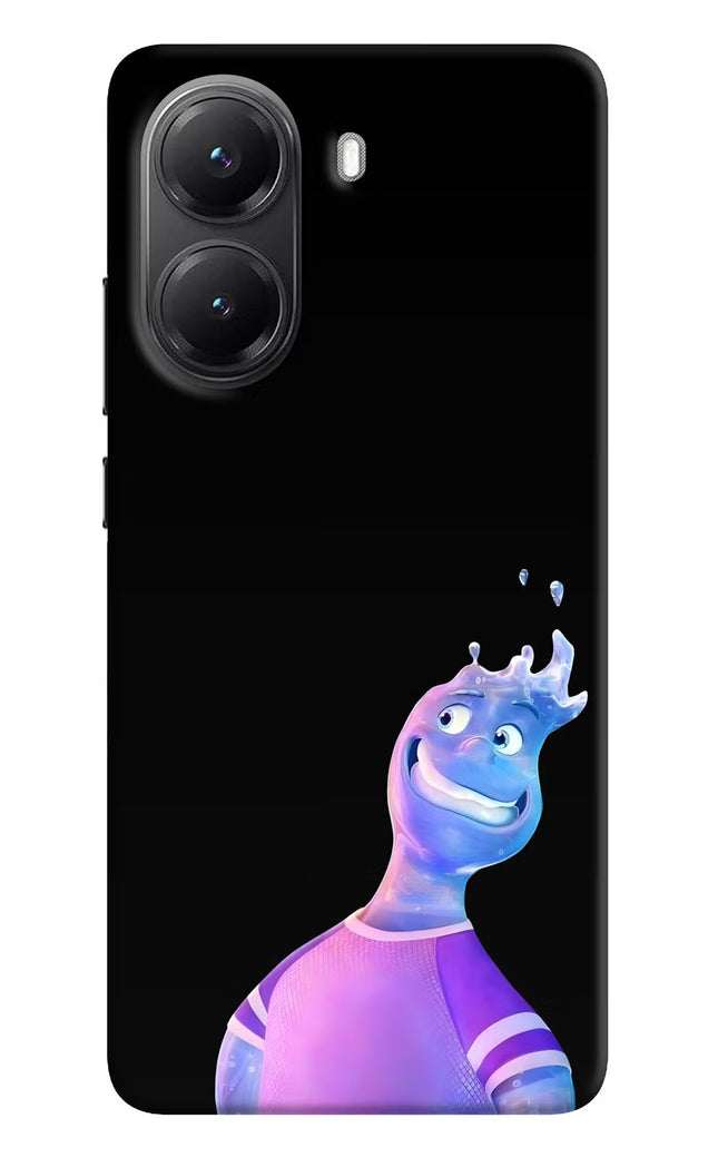 Wade Wave Poco X7 Pro 5G Hard Case Back Cover by Casekaro