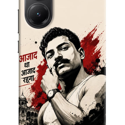 Chandrashekhar Azad Fearless Poco X7 Pro 5G Hard Case Back Cover by Casekaro