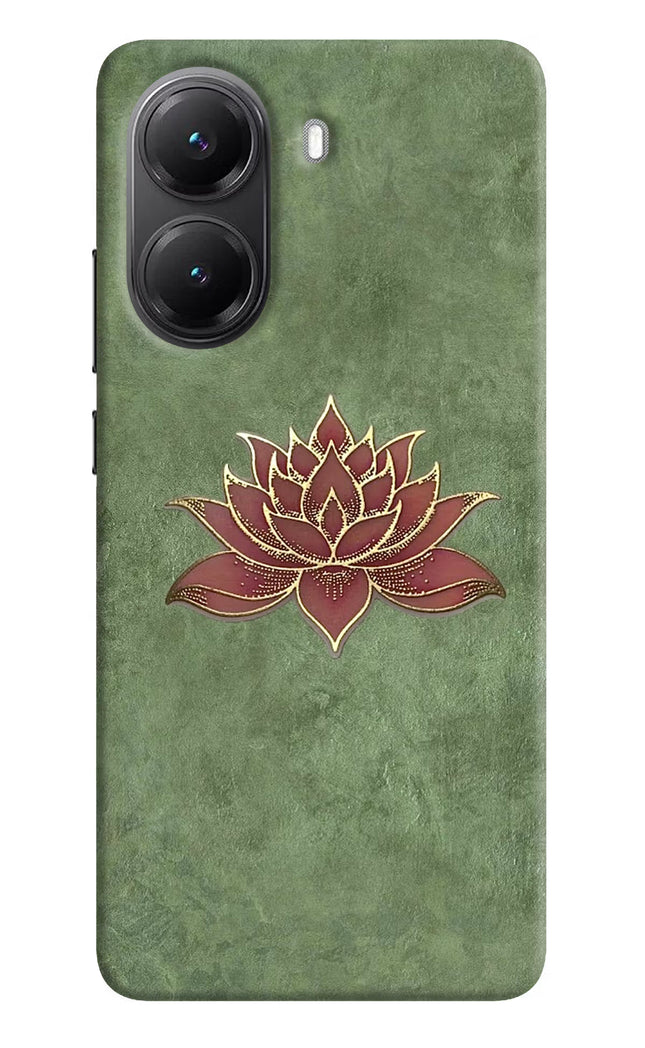 Lotus Grace Poco X7 Pro 5G Hard Case Back Cover by Casekaro