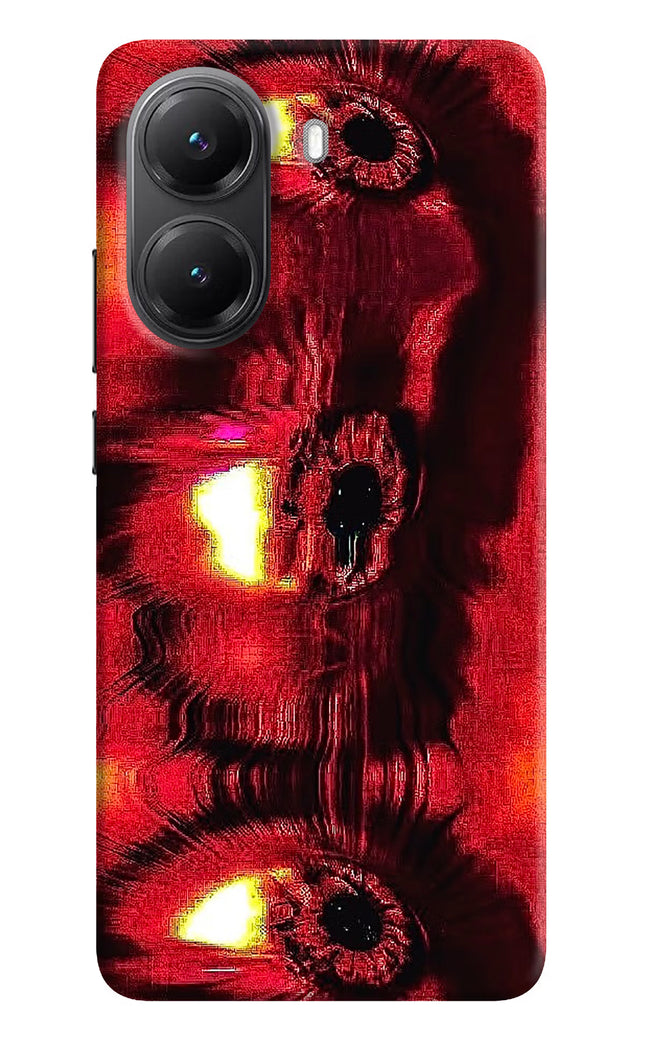 Fire Eye Poco X7 Pro 5G Hard Case Back Cover by Casekaro