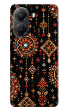 Boho Noir Poco X7 Pro 5G Hard Case Back Cover by Casekaro