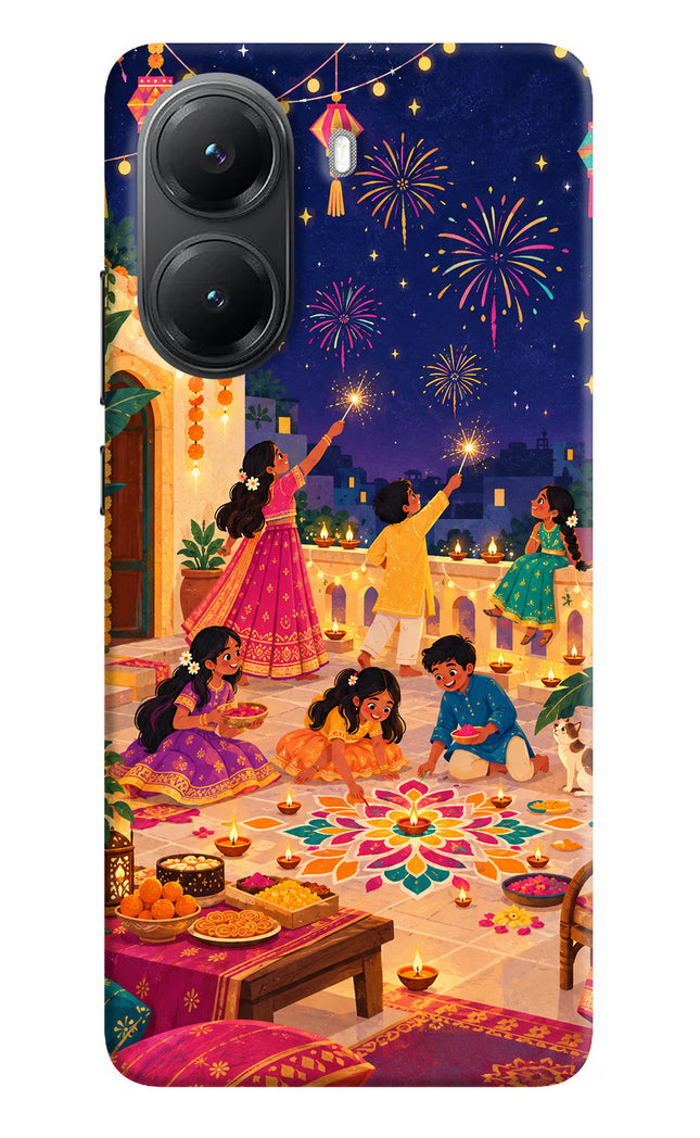 Diwali Night Poco X7 Pro 5G Back Cover