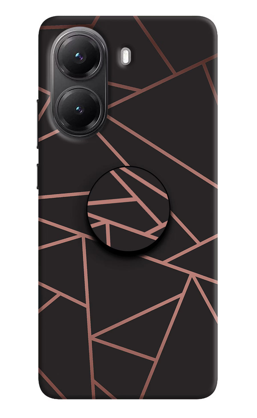 Geometric Pattern Poco X7 Pro 5G Pop Case, Hard case