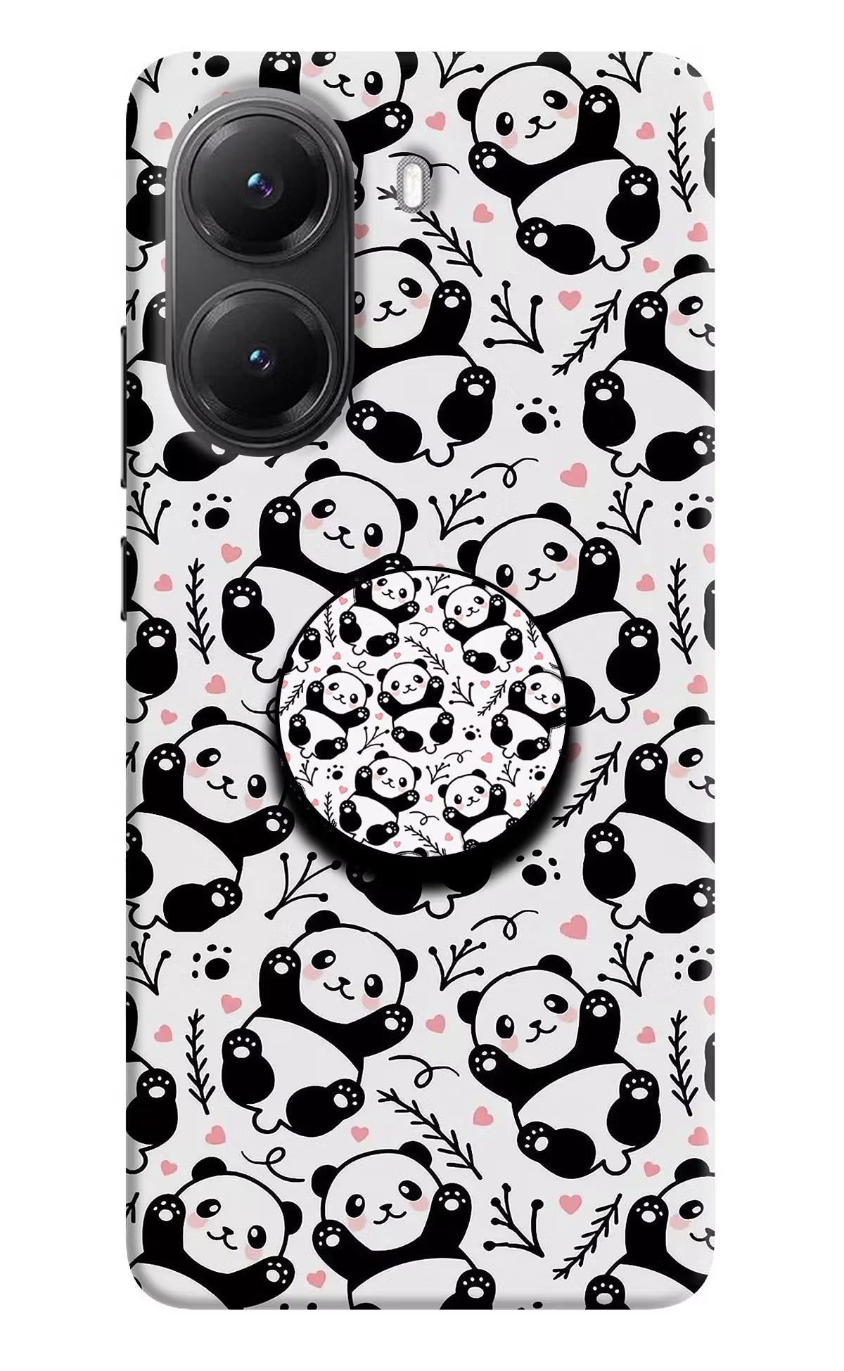 Cute Panda Poco X7 Pro 5G Pop Case