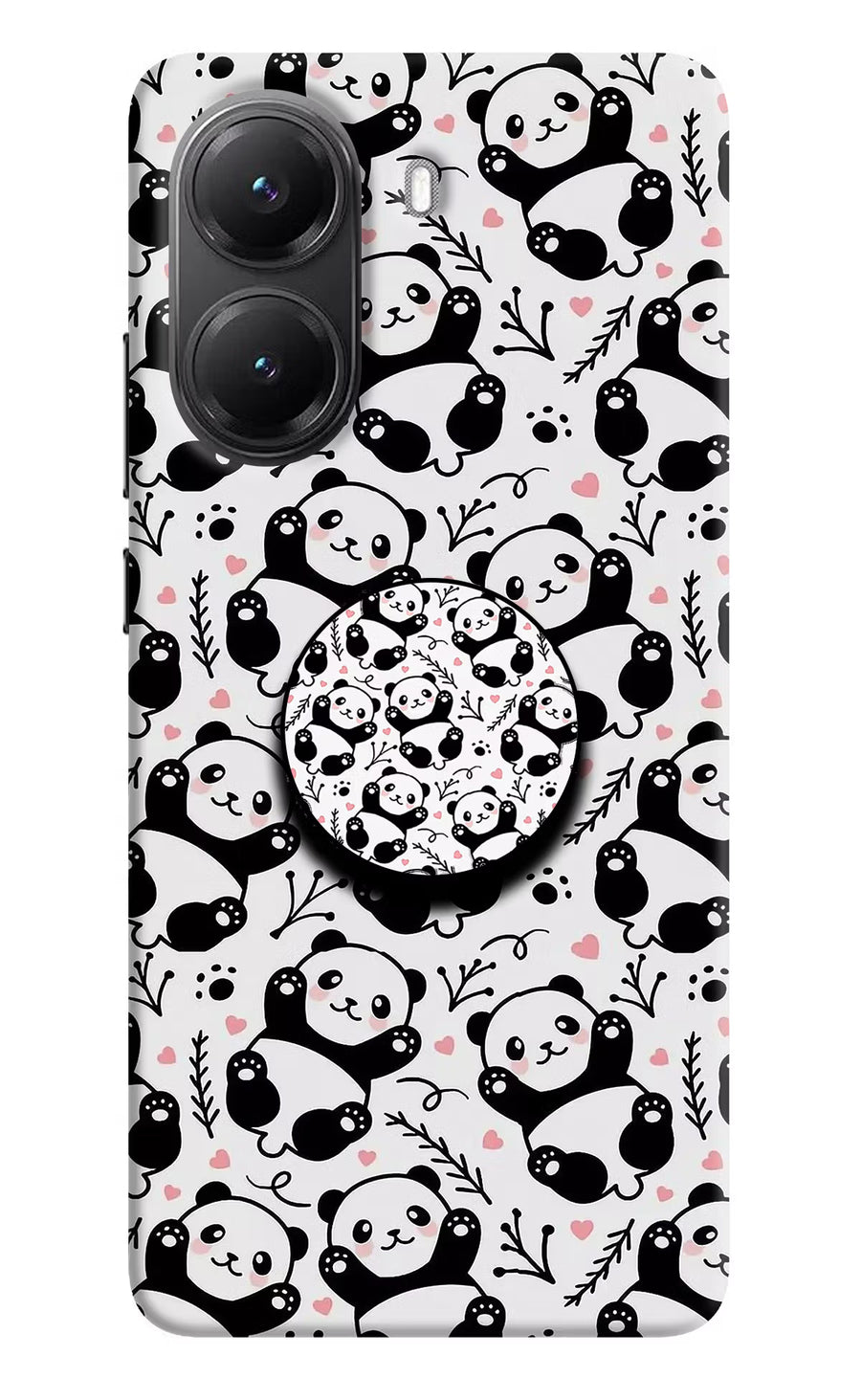 Cute Panda Poco X7 Pro 5G Pop Case, Hard case