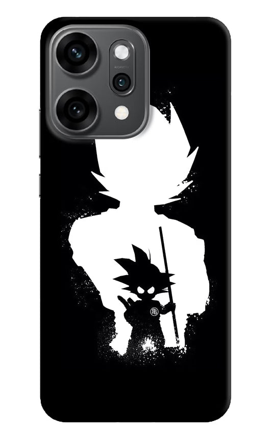 Goku Shadow Oppo Reno14 Pro 5G Back Cover