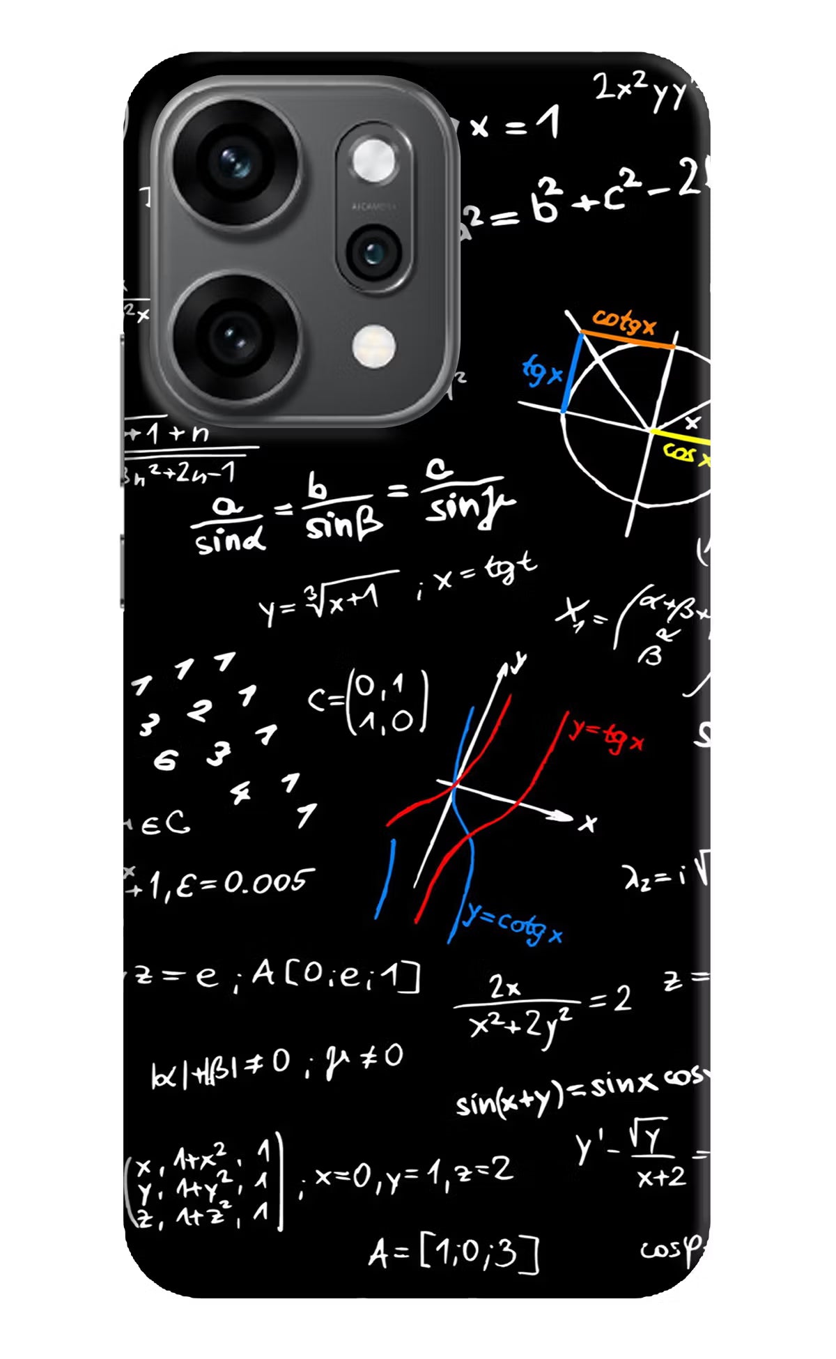 Mathematics Formula Oppo Reno14 Pro 5G Back Cover