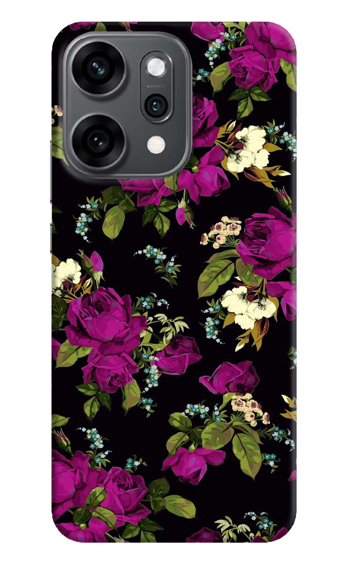 Flowers Oppo Reno14 Pro 5G Back Cover
