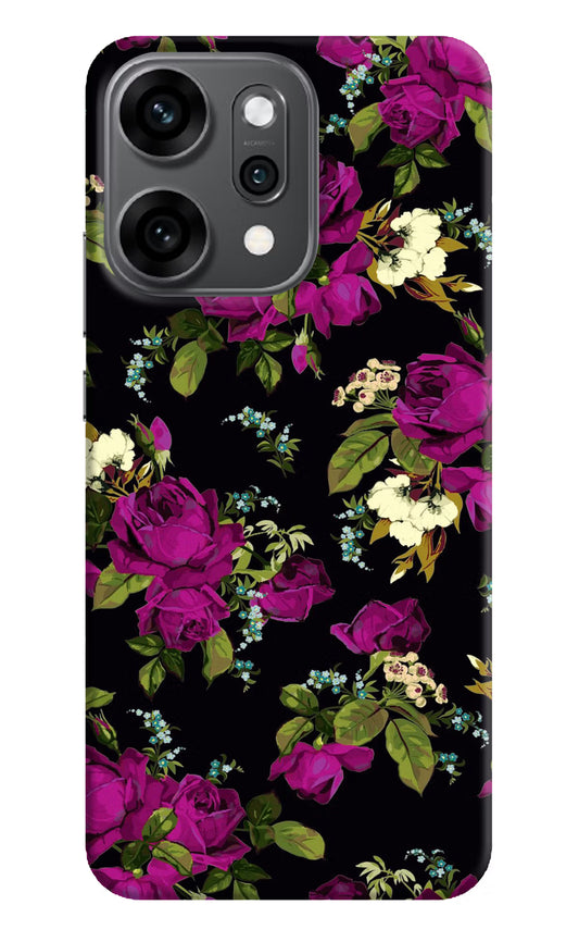 Flowers Oppo Reno14 Pro 5G Back Cover