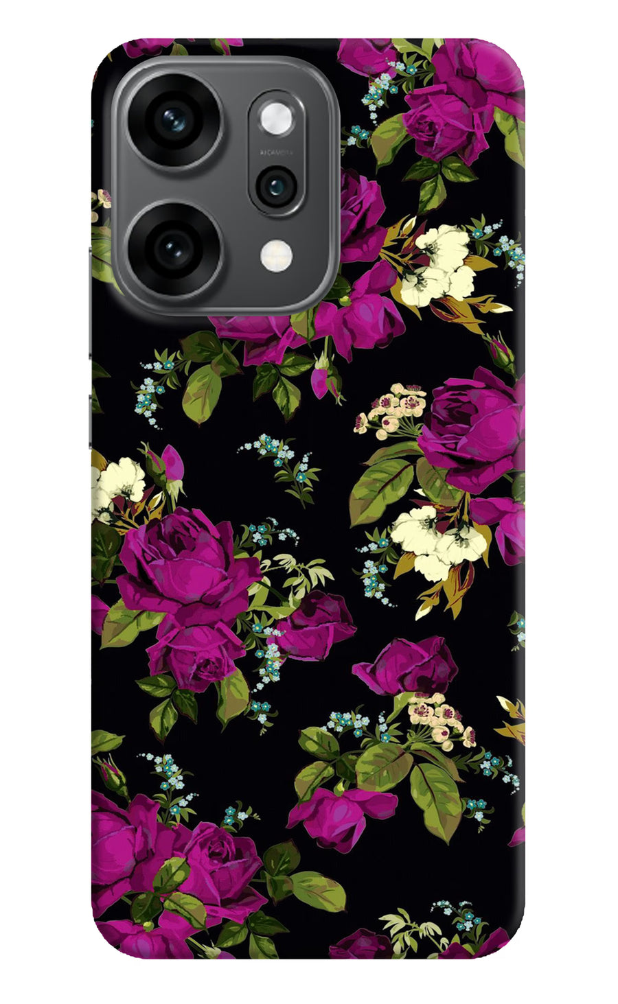 Flowers Oppo Reno14 Pro 5G Back Cover, Hard case