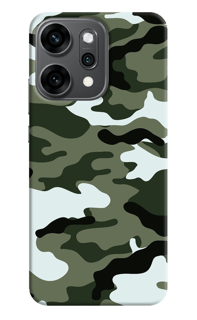 Camouflage Oppo Reno14 Pro 5G Hard Case Back Cover by Casekaro
