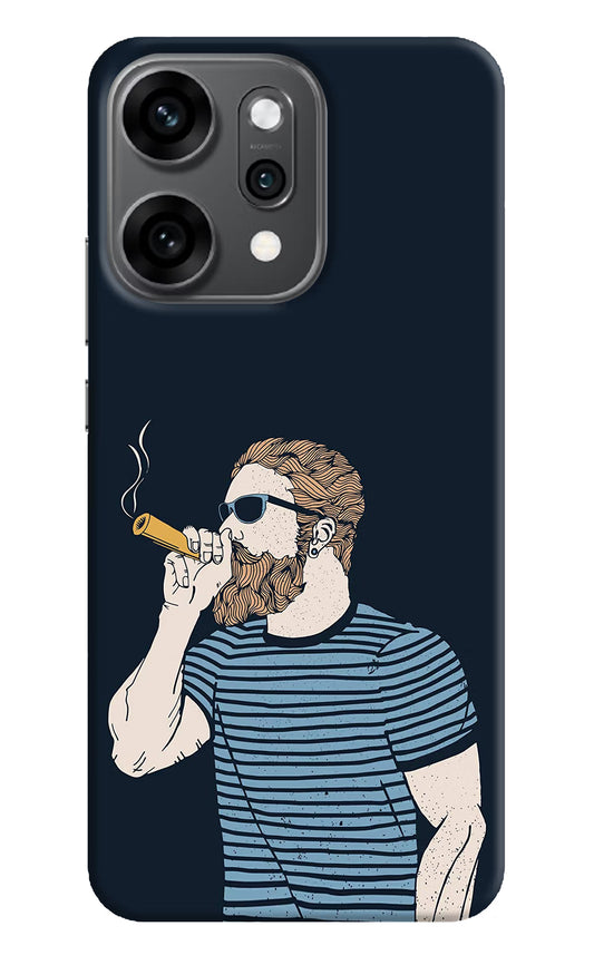 Smoking Oppo Reno14 Pro 5G Back Cover