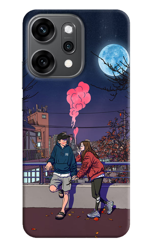 Chilling Couple Oppo Reno14 Pro 5G Back Cover