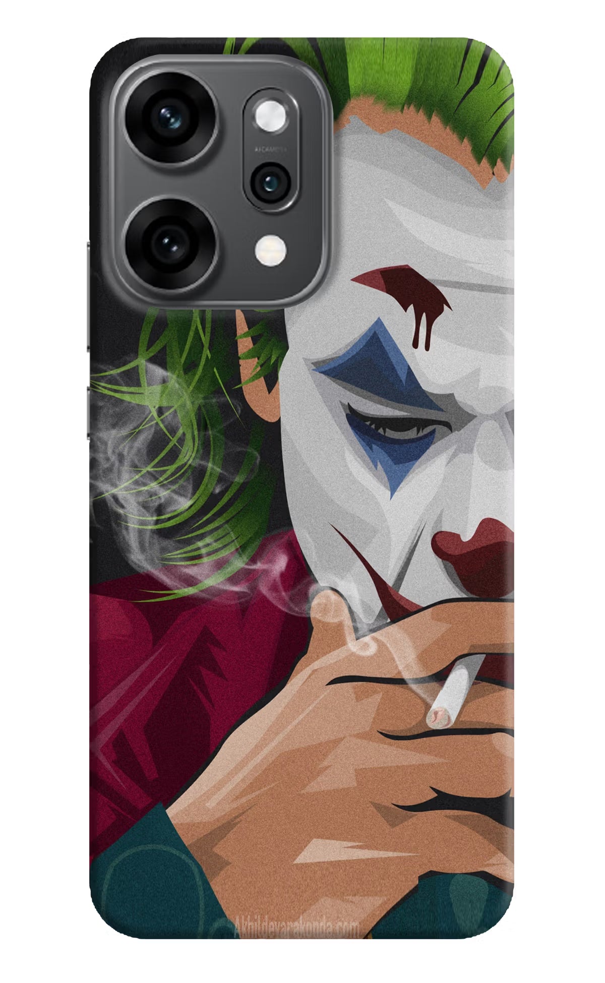 Joker Smoking Oppo Reno14 Pro 5G Back Cover