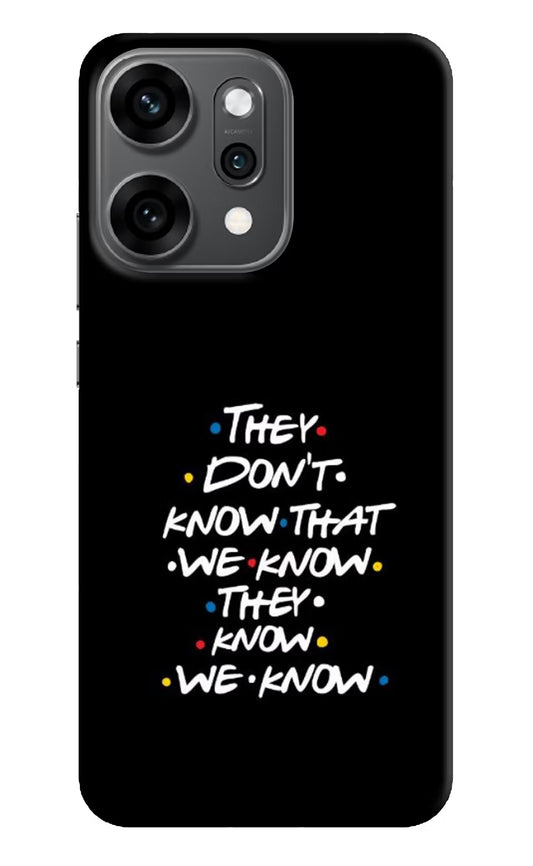 FRIENDS Dialogue Oppo Reno14 Pro 5G Back Cover