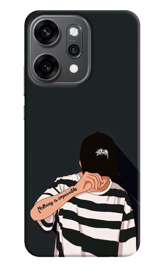 Aesthetic Boy Oppo Reno14 Pro 5G Back Cover