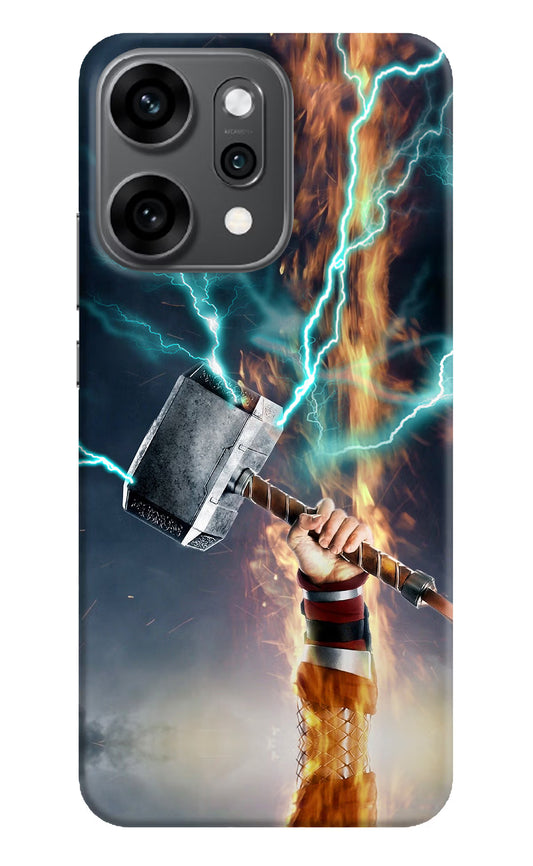 Thor Hammer Mjolnir Oppo Reno14 Pro 5G Back Cover