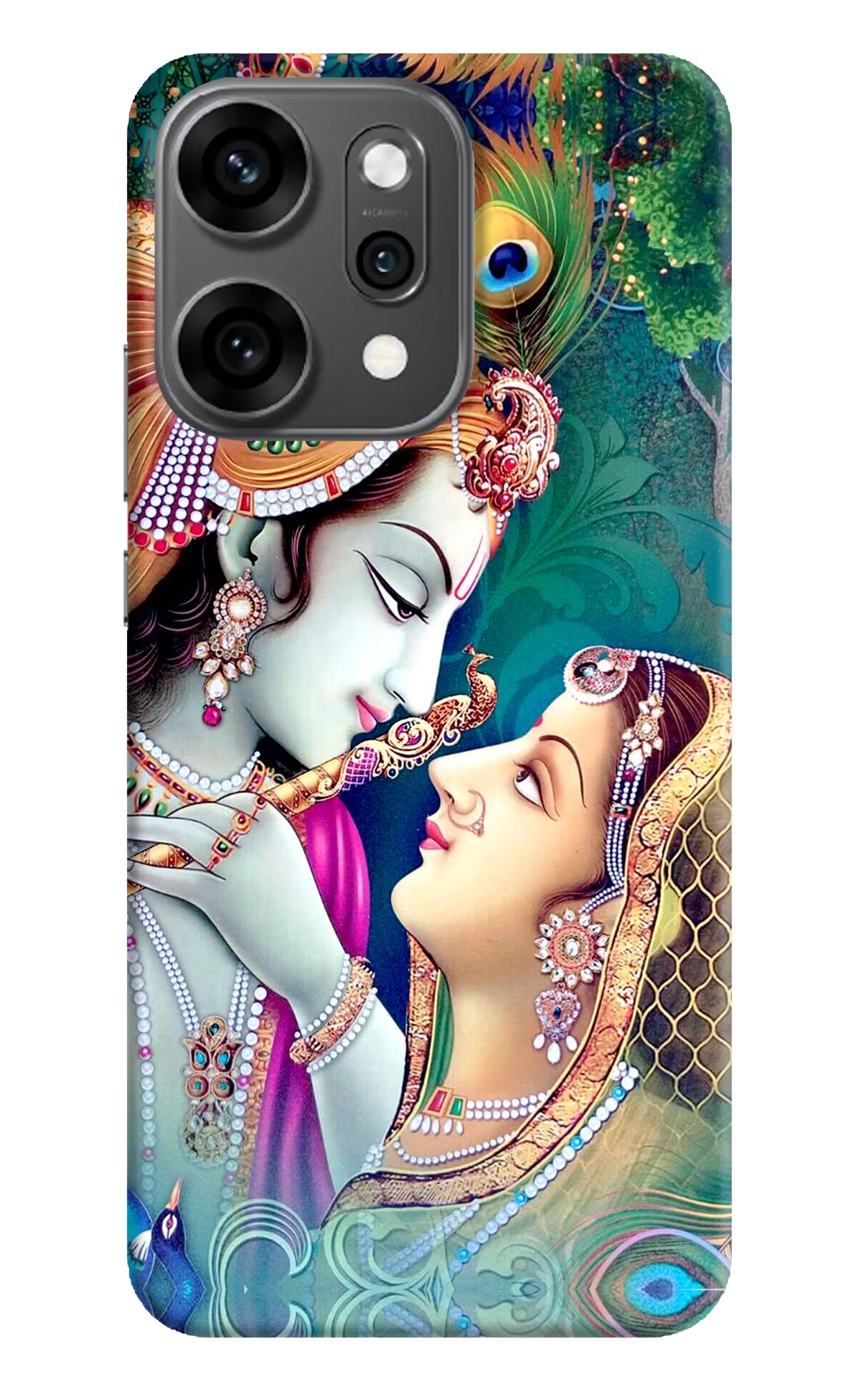 Lord Radha Krishna Oppo Reno14 Pro 5G Back Cover