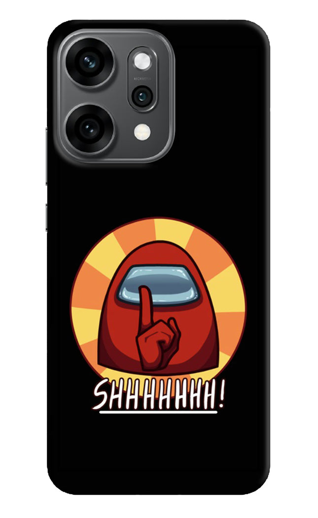 Among Us Shhh! Oppo Reno14 Pro 5G Hard Case Back Cover by Casekaro