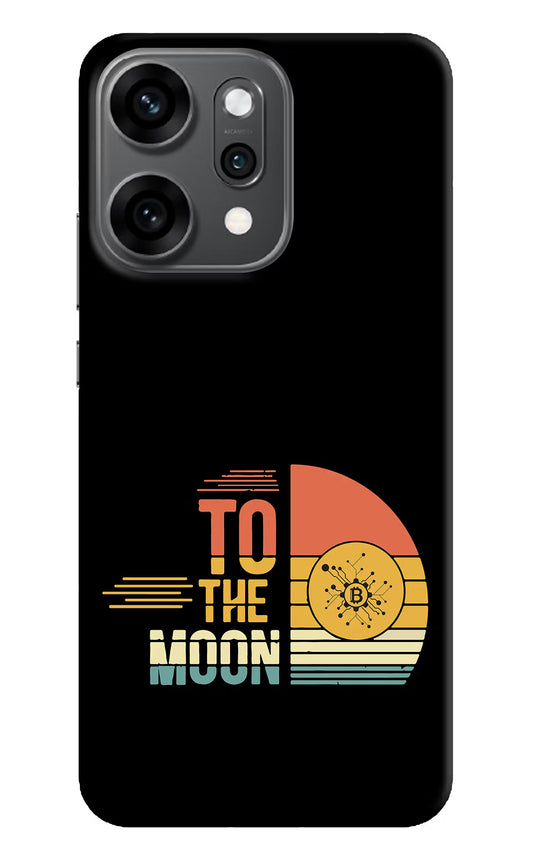 To the Moon Oppo Reno14 Pro 5G Back Cover