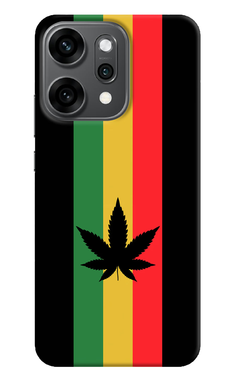 Weed Flag Oppo Reno14 Pro 5G Back Cover, Hard case