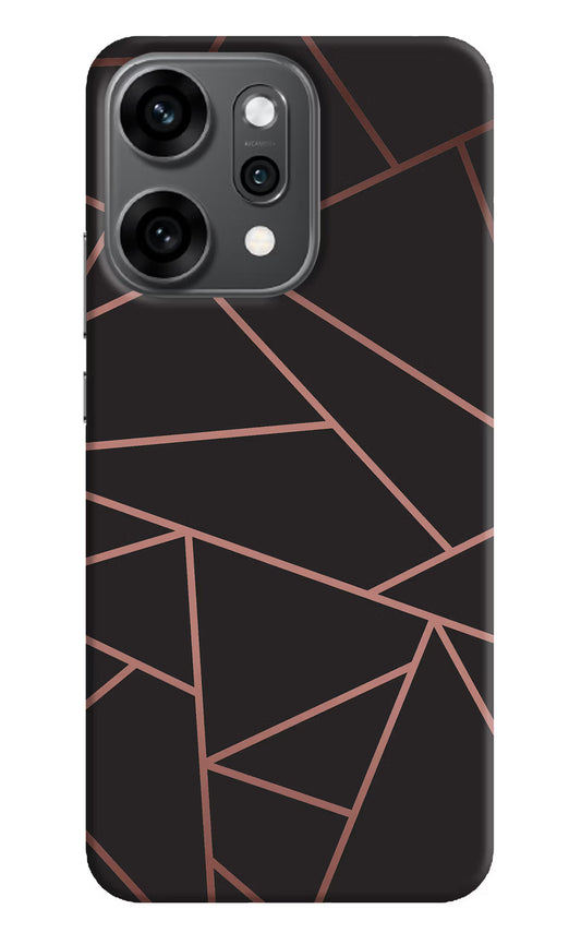 Geometric Pattern Oppo Reno14 Pro 5G Back Cover