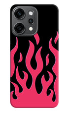 Fire Flames Oppo Reno14 Pro 5G Hard Case Back Cover by Casekaro