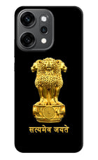 Satyamev Jayate Golden Oppo Reno14 Pro 5G Back Cover