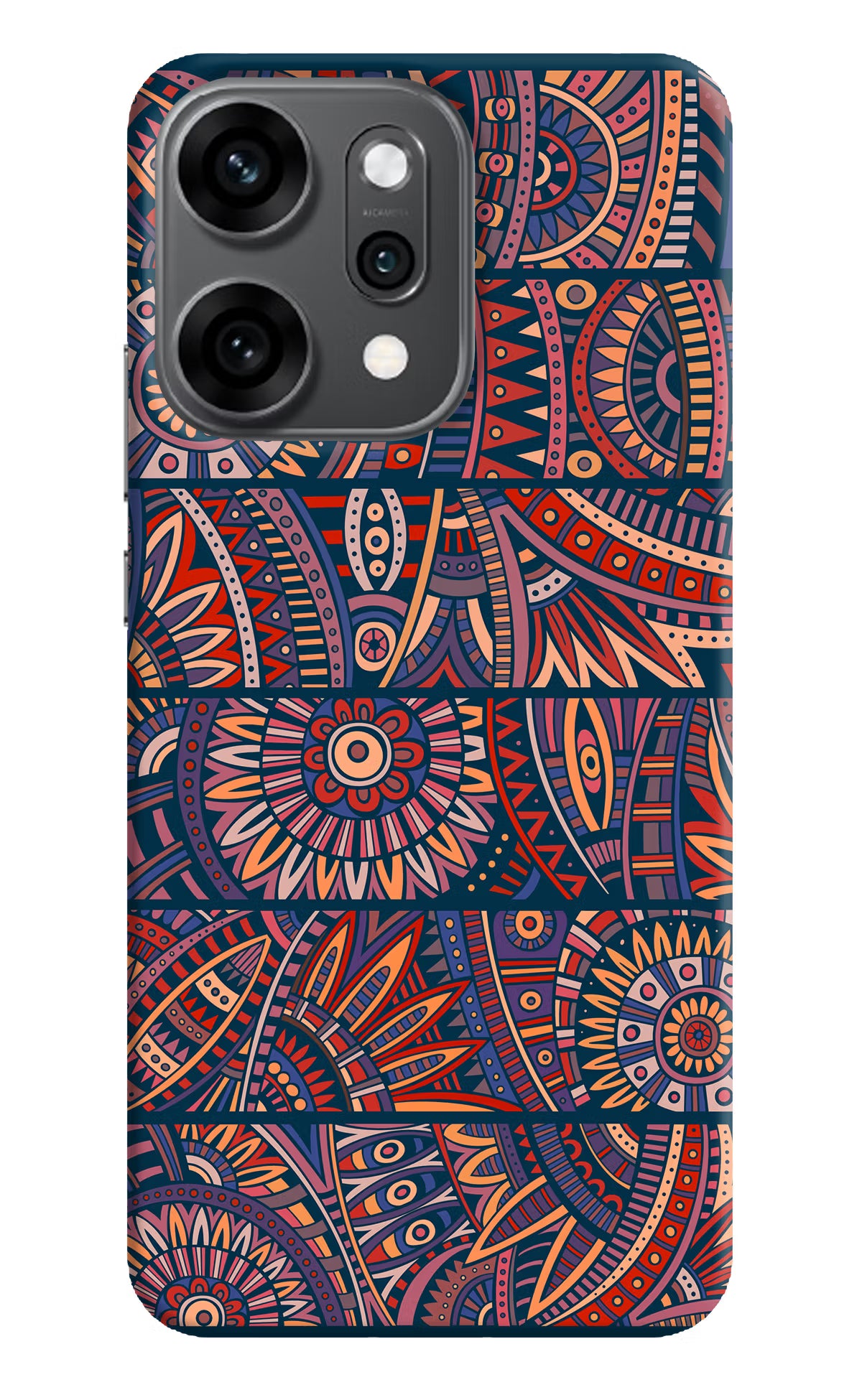 African Culture Design Oppo Reno14 Pro 5G Back Cover