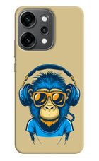 Monkey Headphone Oppo Reno14 Pro 5G Hard Case Back Cover by Casekaro