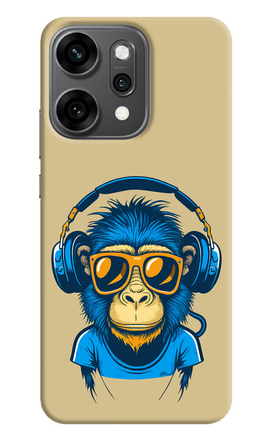 Monkey Headphone Oppo Reno14 Pro 5G Back Cover