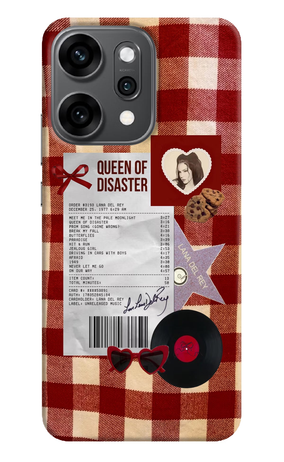 Queen of Disaster Oppo Reno14 Pro 5G Back Cover