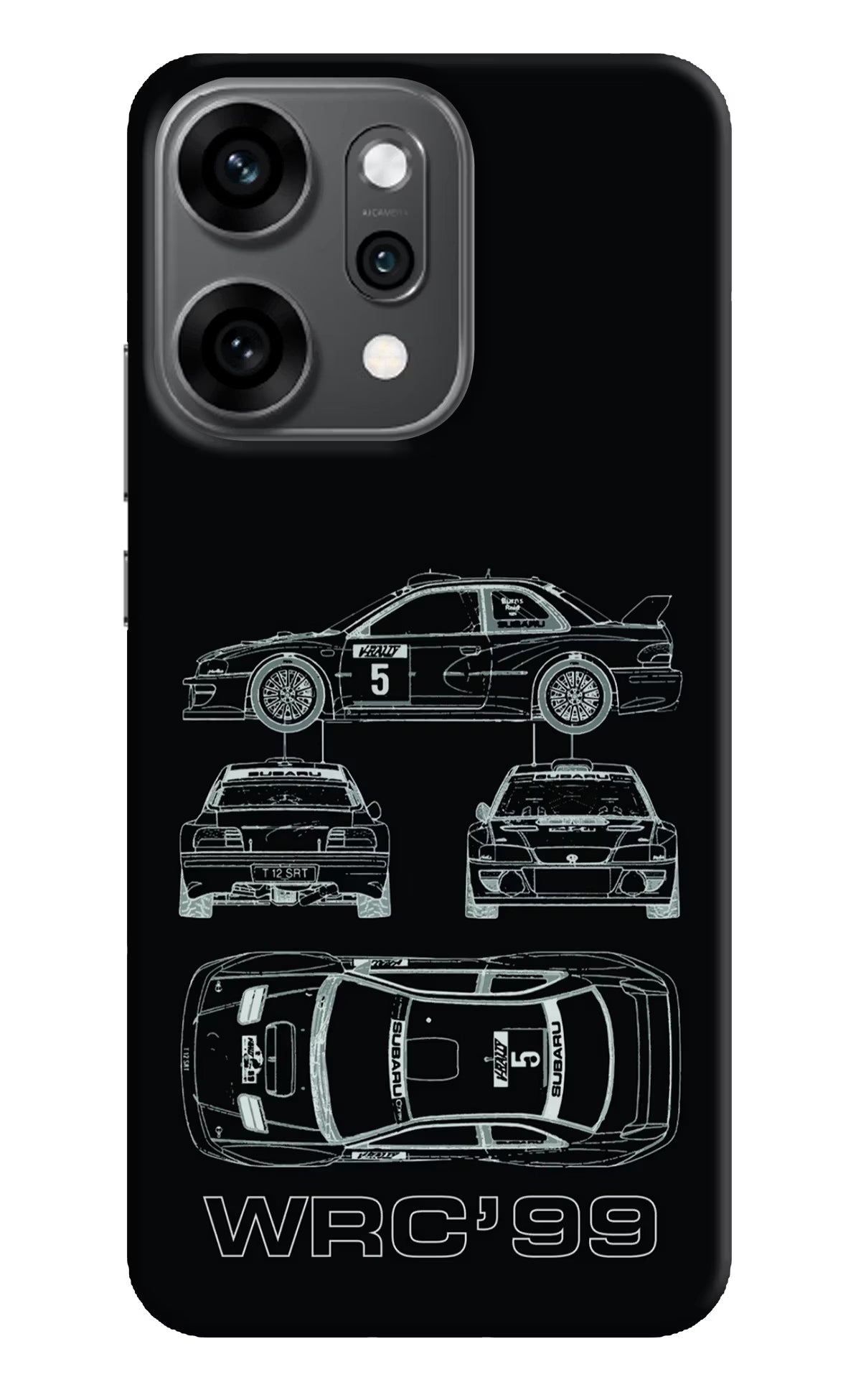 WRC'99 Oppo Reno14 Pro 5G Back Cover