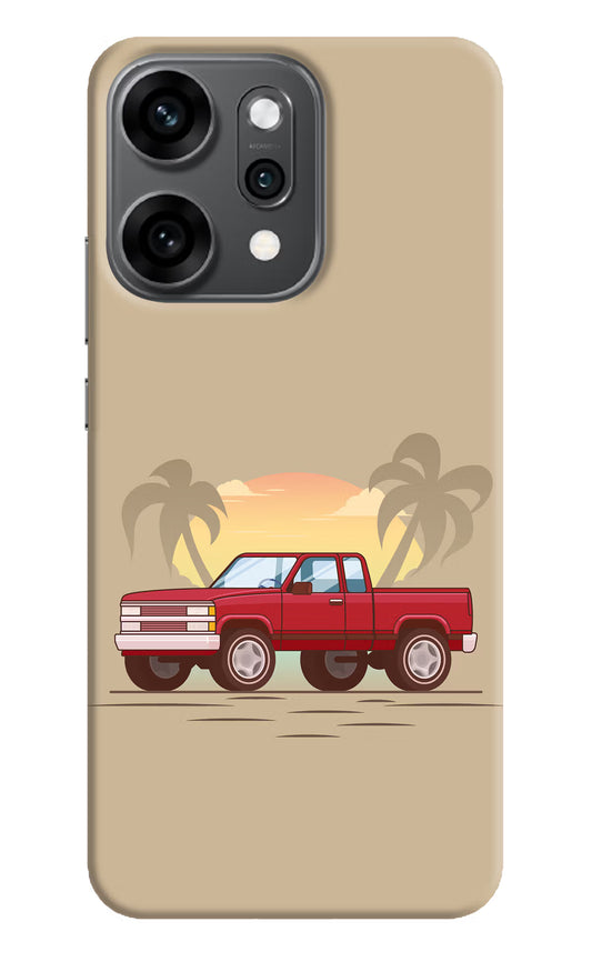 Desert Classic Drive Oppo Reno14 Pro 5G Back Cover