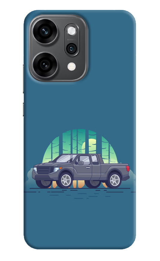 Retro Garage Vibe Oppo Reno14 Pro 5G Back Cover