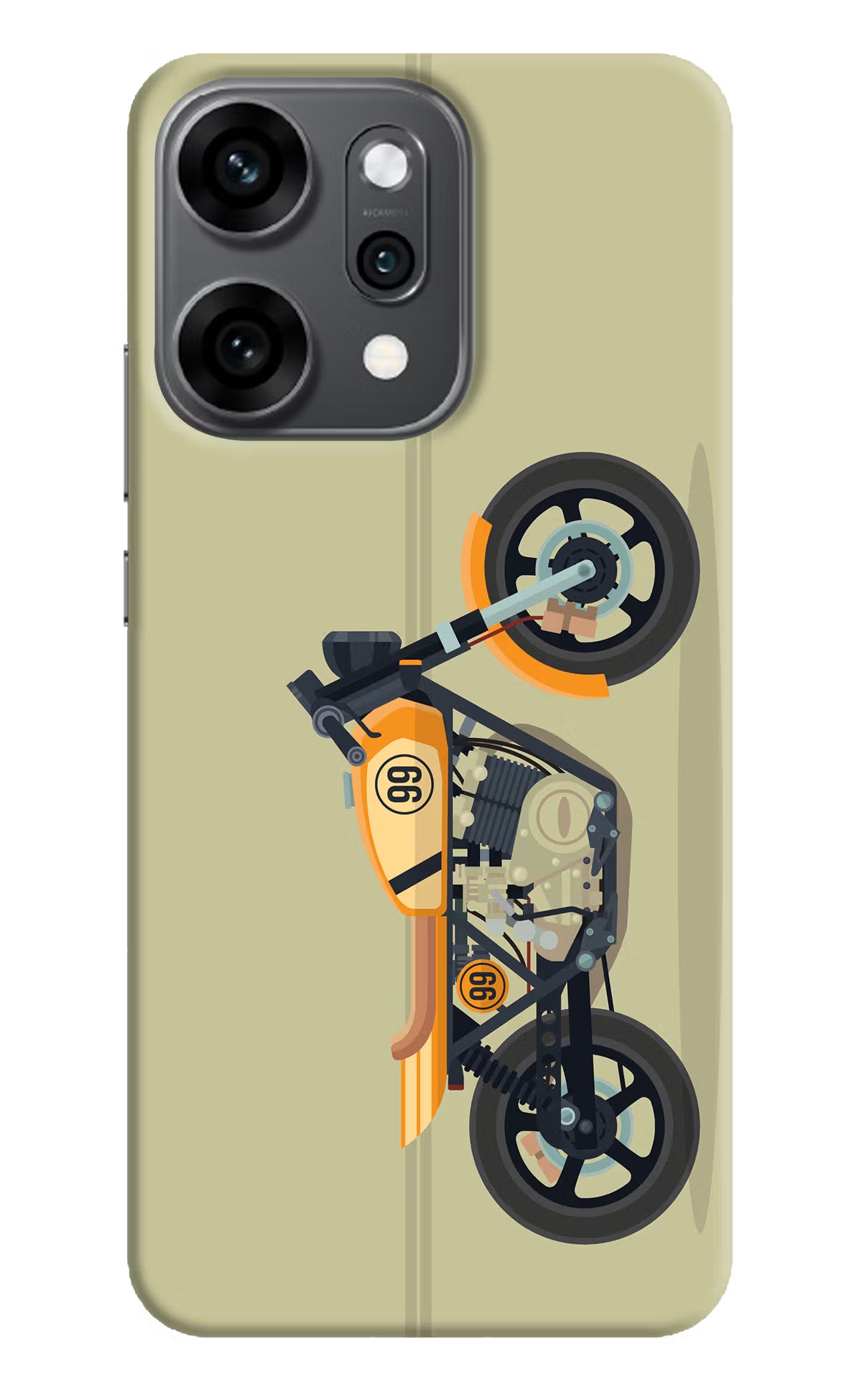 Vertical Speedster Oppo Reno14 Pro 5G Back Cover