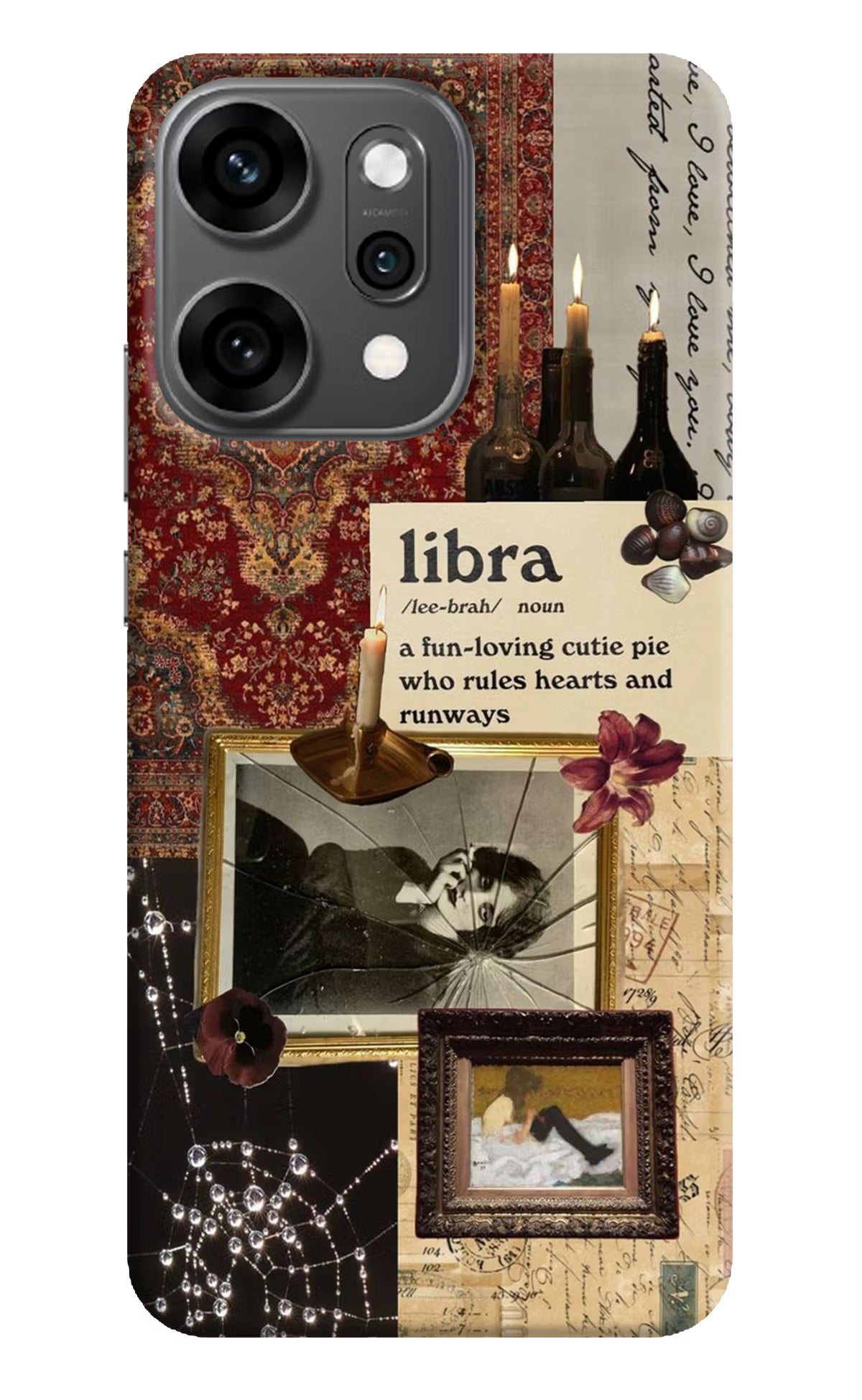 Libra Zodiac Oppo Reno14 Pro 5G Back Cover