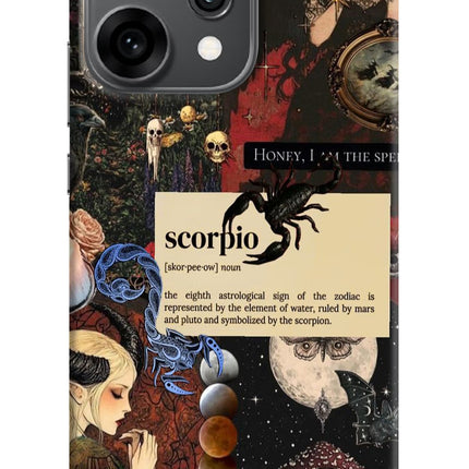 Scorpio Zodiac Oppo Reno14 Pro 5G Back Cover