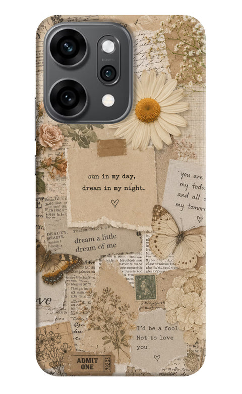 Vintage case Oppo Reno14 Pro 5G Back Cover