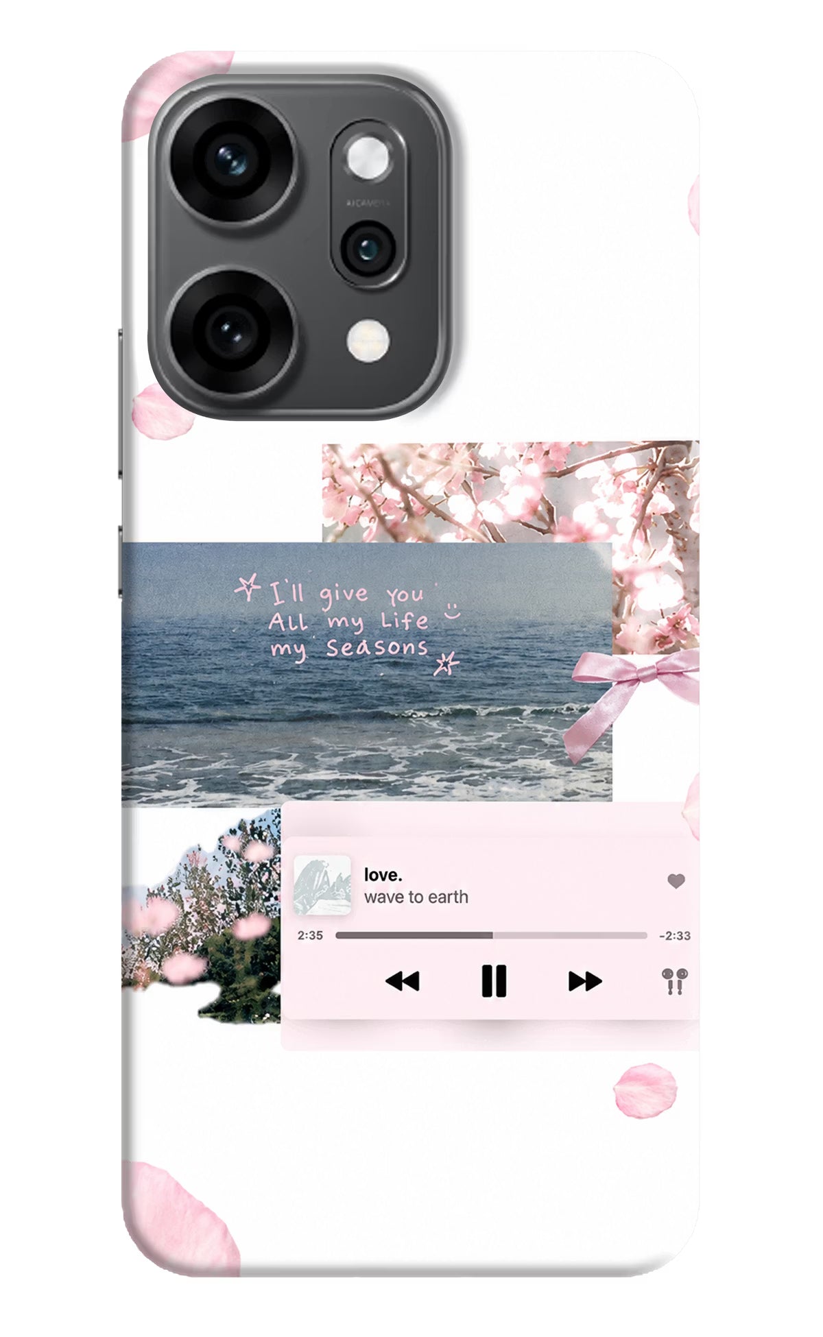 Wave to earth Oppo Reno14 Pro 5G Back Cover