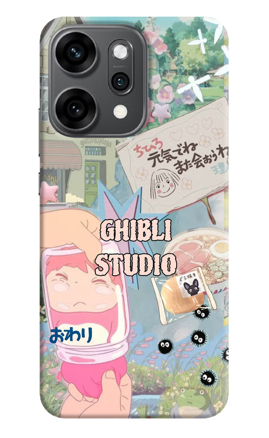 Studio Ghibli Oppo Reno14 Pro 5G Back Cover