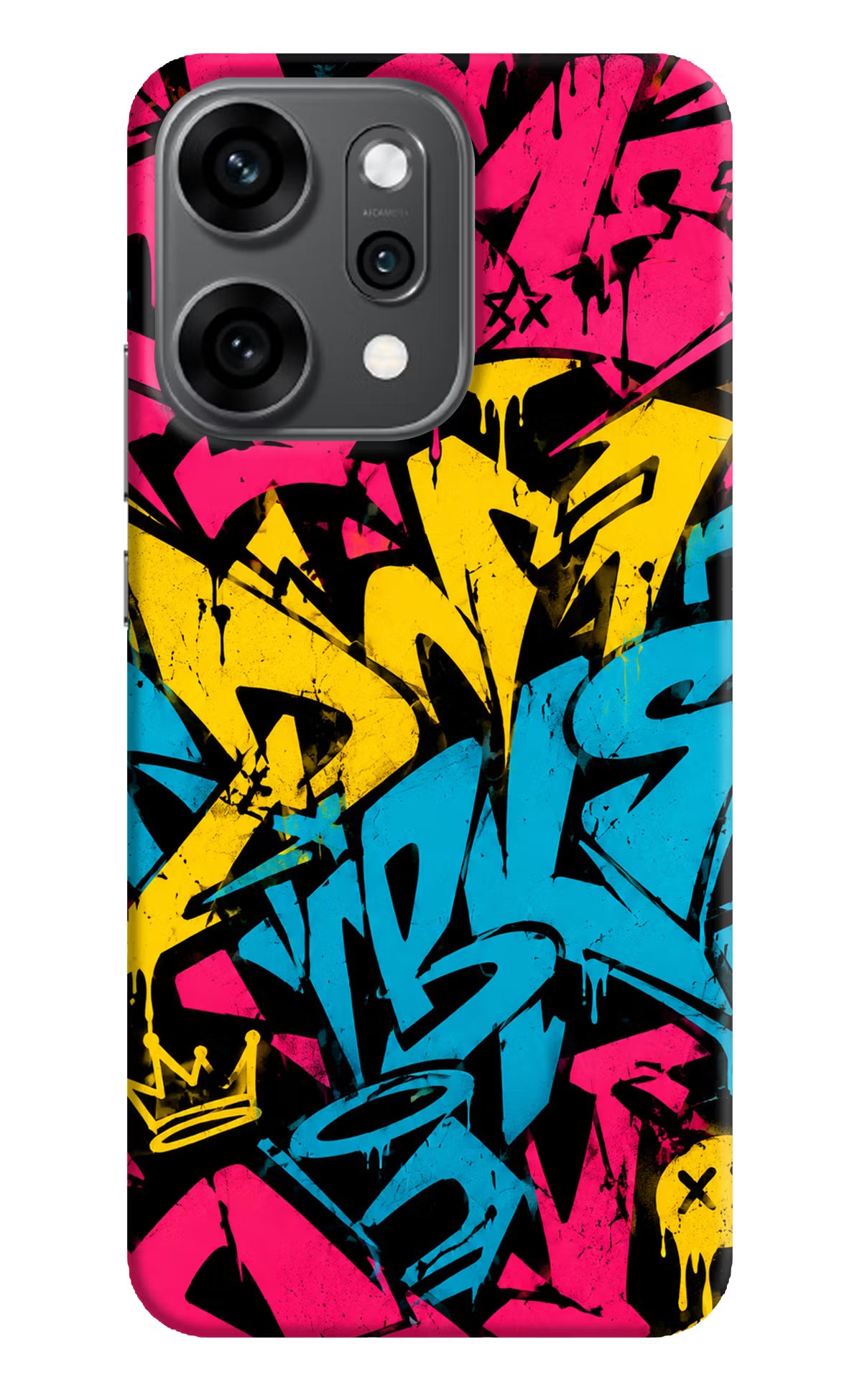 Graffiti Vibe Oppo Reno14 Pro 5G Back Cover