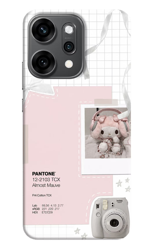 Pantone Asthetic Oppo Reno14 Pro 5G Hard Case Back Cover by Casekaro