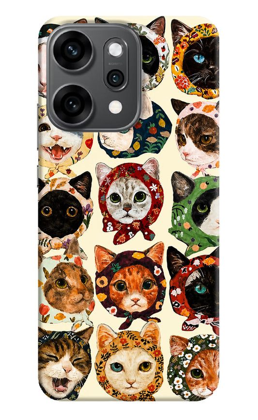 Cool Cat Oppo Reno14 Pro 5G Hard Case Back Cover by Casekaro