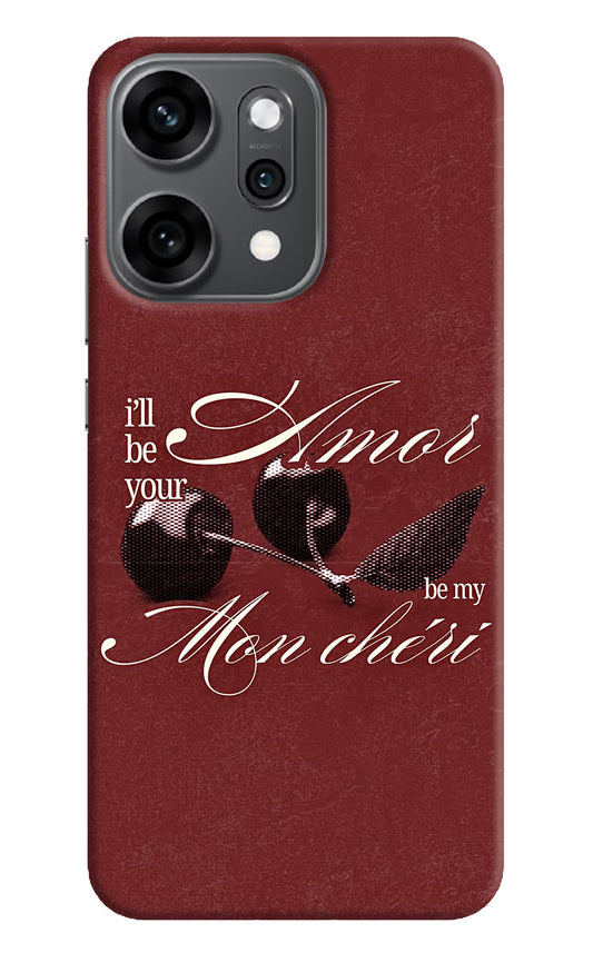 Velvet Cherry Oppo Reno14 Pro 5G Back Cover